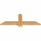 Ekena Millwork Eugene Smooth Timber Gable Bracket, Western Red Cedar, 36"W x 13"H x 1 1/2"D x 3 1/2"F, 9/12 Pitch GBW036X13X0204EUG00SWR - alternate 4